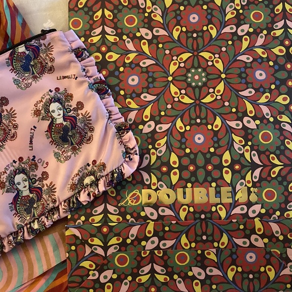 La DoubleJ Demeter hand pochette/clutch/bag/makeup pouch from Italian Designer ✨ - Picture 3 of 8